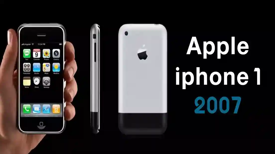 الصورة تحتوي على صورة هاتف Apple iphone 1 - (2007)