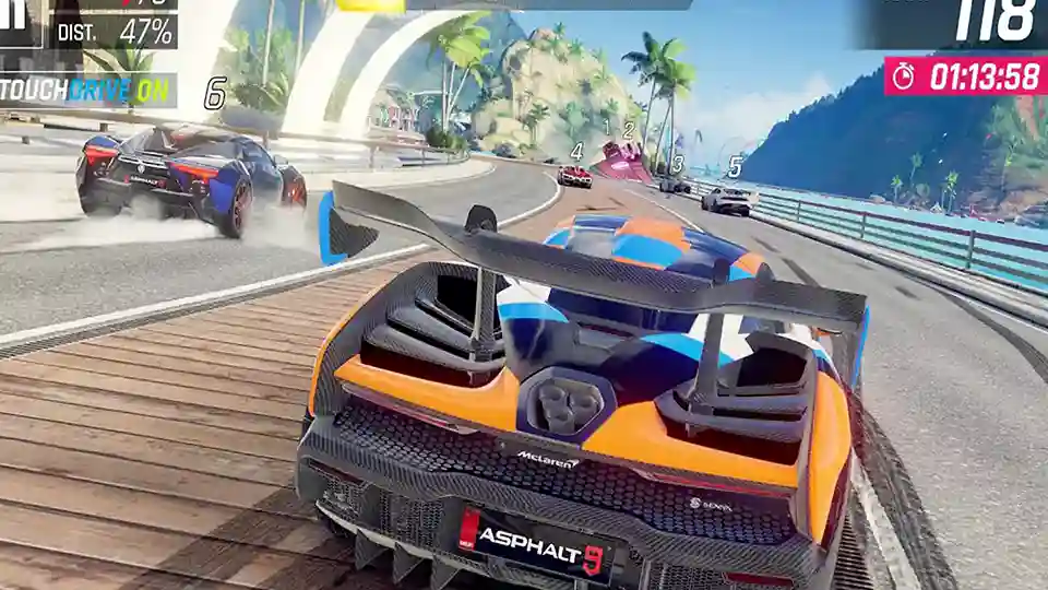لعبة Asphalt 9 Legends وقائمة تضم أفضل العاب في العالم للاندرويد للعام الجاري 2026