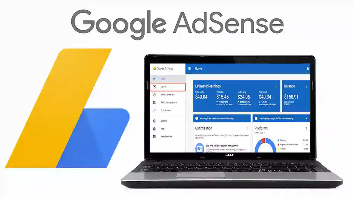 لوحة إدارة جوجل أدسنس وتعرف على طرق الربح من جوجل أدسنس بكل سهولة للمبتدئين