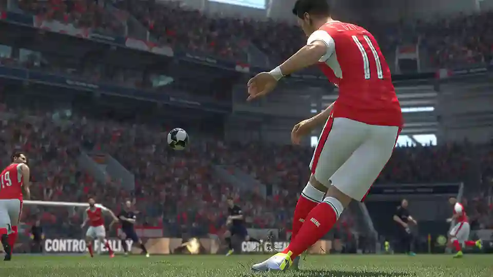 لعبة PES 2017، إضافة لقائمة تضم افضل العاب بلاي ستيشن 4، لتختار منها افضل العاب ps4، وتشمل القائمة اشهر العاب البلايستيشن لسباقات السيارات وكرة القدم، وألعاب الأكشن.