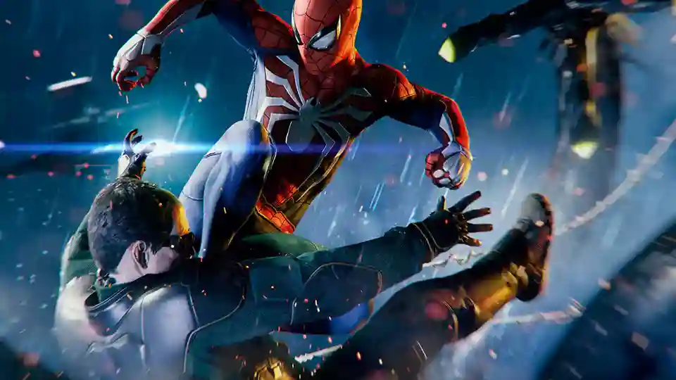 لعبة Marvel's Spider Man للبلاي ستيشن 4
