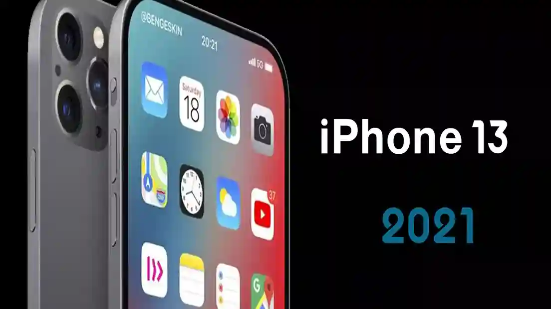 الصورة تحتوي على صورة هاتف iPhone 13 - 2021 وتعرف على جميع انواع الايفون بالترتيب مع الصور، بداية من هاتف أيفون 1 وصولاً إلى iPhone 17 إضافة إلى مزايا جميع أنواع الايفون