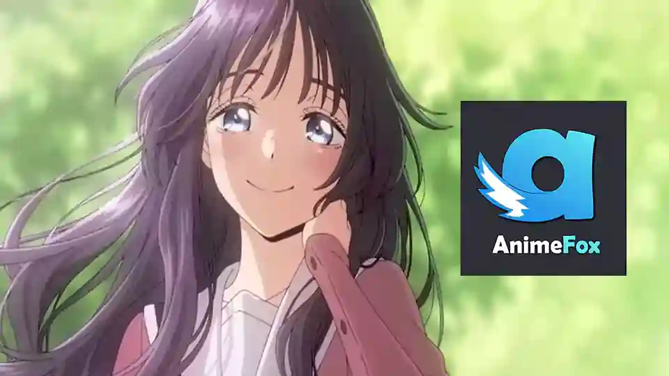 صورة لواجهة تطبيق Anime Fox تعرض قائمة أنميات مع خيارات التصفية والبحث.