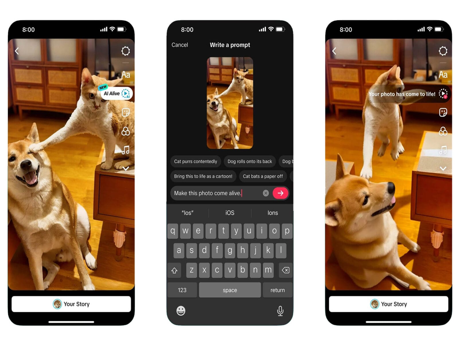 AI Alive: أداة تيك توك لتحويل الصور إلى فيديوهات نابضة بالحياة