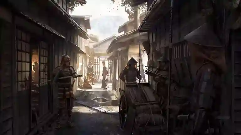 صورة تظهر واقعية المعارك في Assassin’s Creed Shadows، المرشحة كأفضل لعبة في العالم 2026.