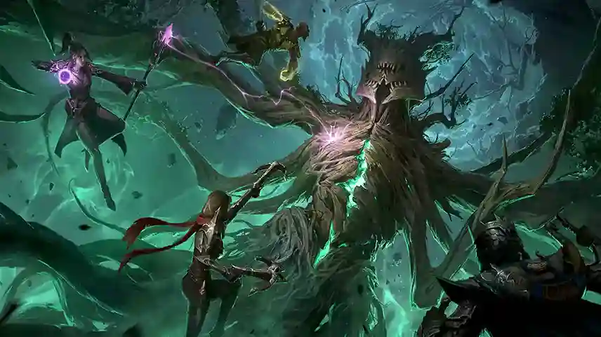 مشهد قتال من لعبة Diablo Immortal على الموبايل 2026 واكتشف أفضل 15 لعبة في العالم لعام 2026 لهواتف الأندرويد والآيفون، ألعاب مجانية بتقييمات عالمية ورسومات مذهلة ستغير تجربتك تمامًا!