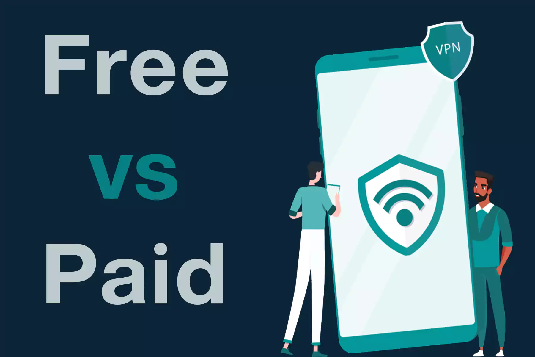 الفرق بين VPN مجاني والمدفوع: أيهما أكثر أماناً؟