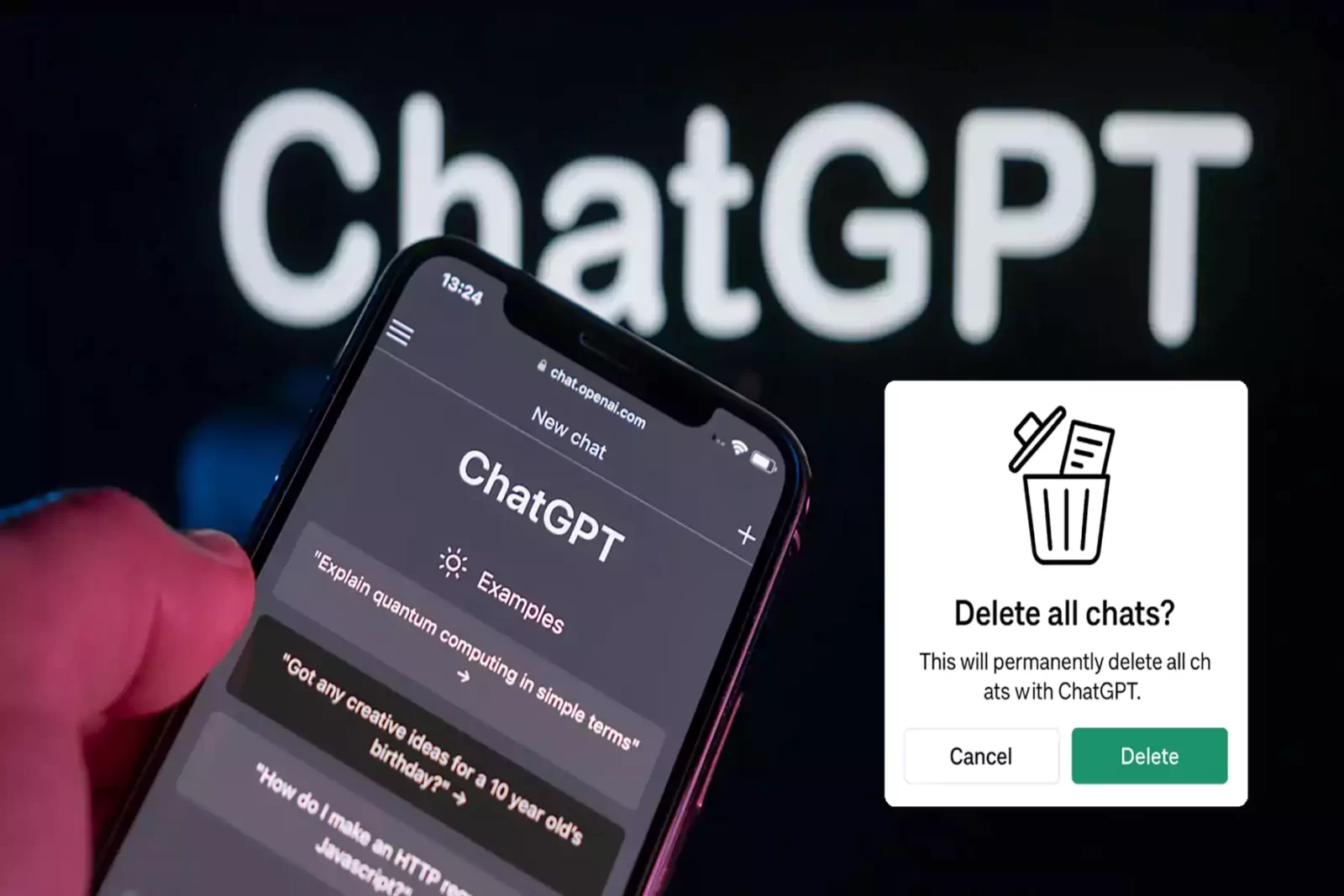 كيفية مسح سجل الدردشة “المحادثات” في ChatGPT