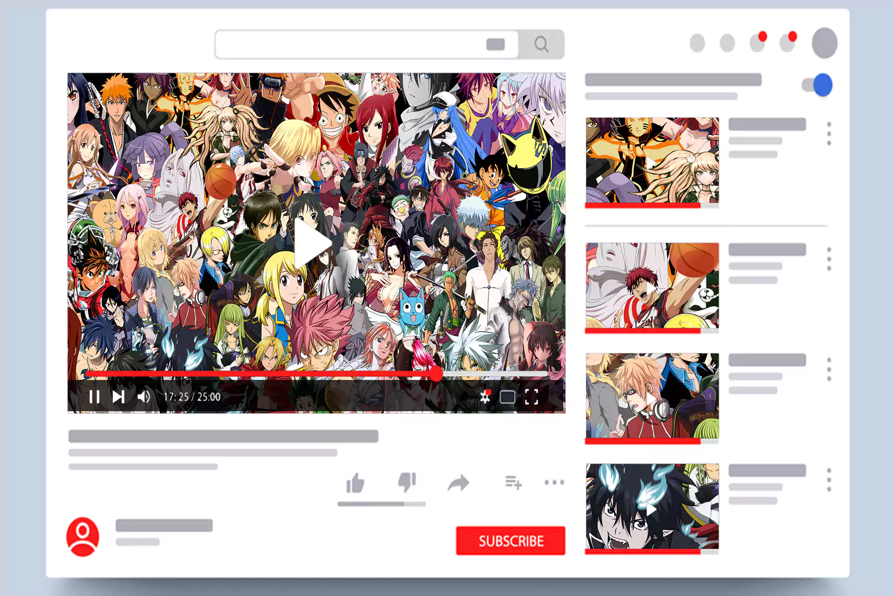 أفضل 15 قناة أنمي على يوتيوب في 2025