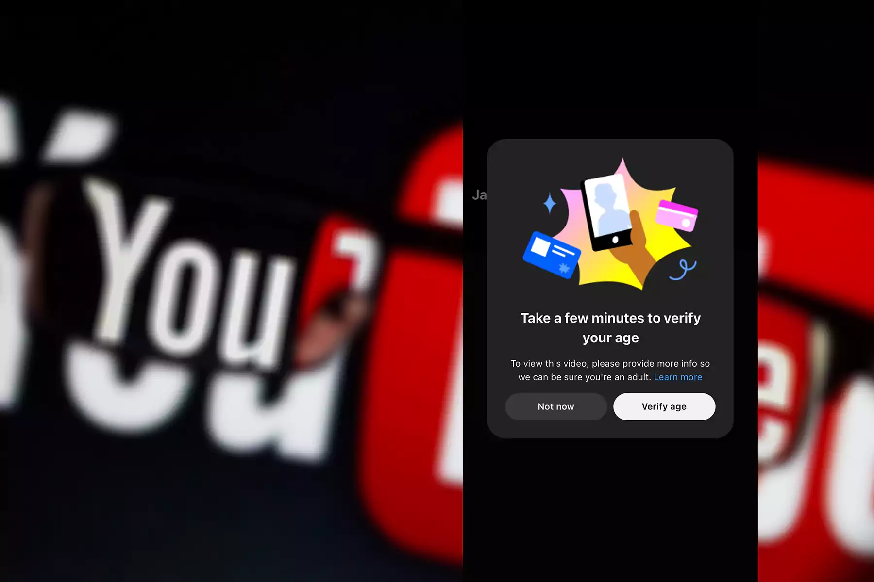 يوتيوب يُظهر ميزة التحقق من العمر بالذكاء الاصطناعي لبعض المستخدمين