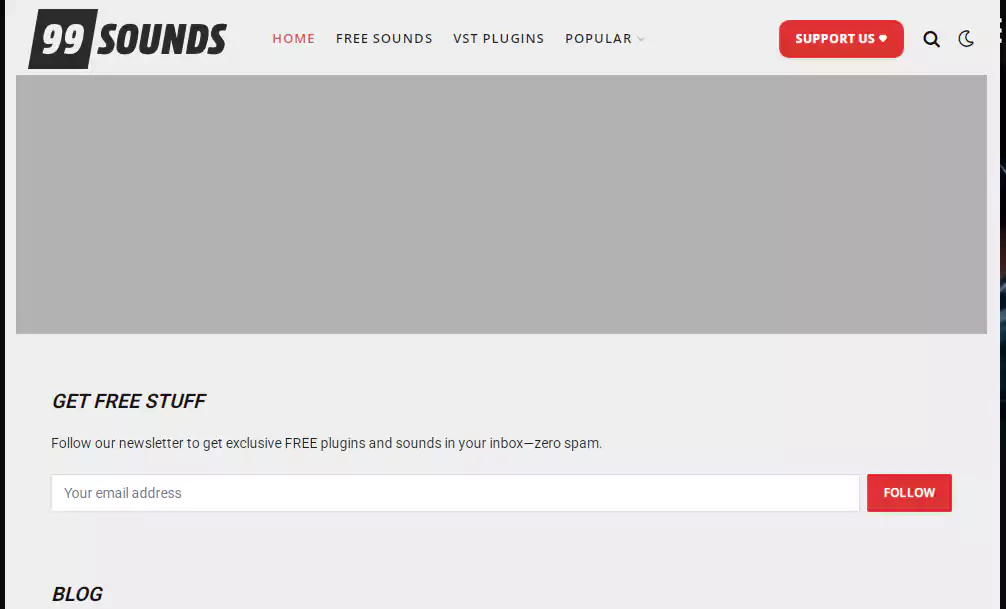 99Sounds مكتبة مؤثرات صوتية مجانية للمشاريع الإبداعية.