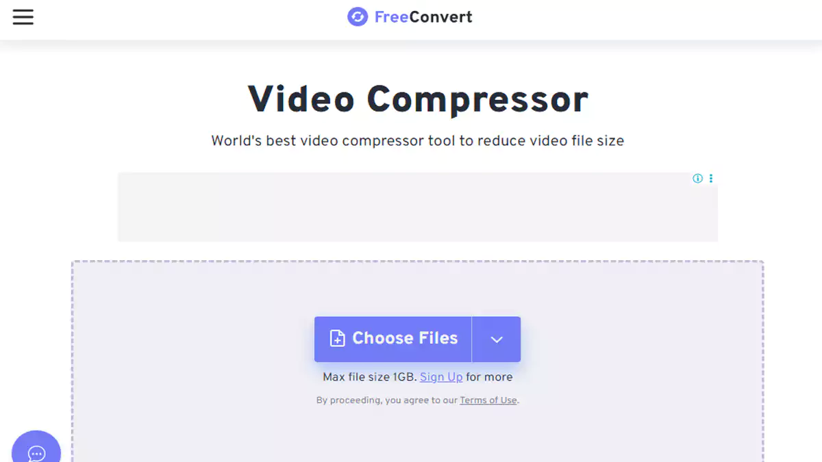 موقع Compress Video أون لاين بدون برامج لتقليل حجم الفيديو مع الحفاظ على الجودة الأصلية.