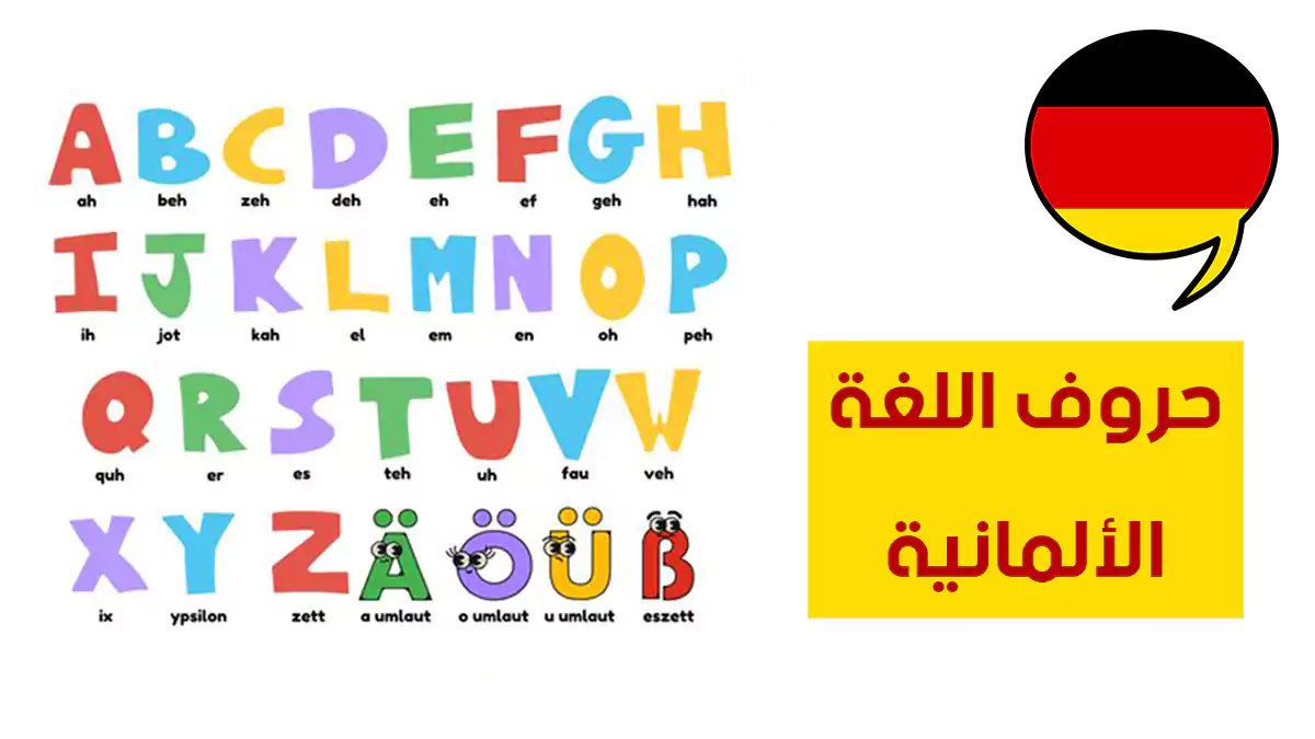 تعلم النطق الصحيح لحروف اللغة الألمانية الأساسية والخاصة والأصوات المركبة