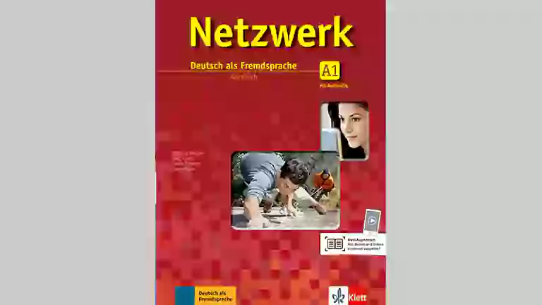 غلاف كتاب Netzwerk لتعليم اللغة الألمانية للمبتدئين