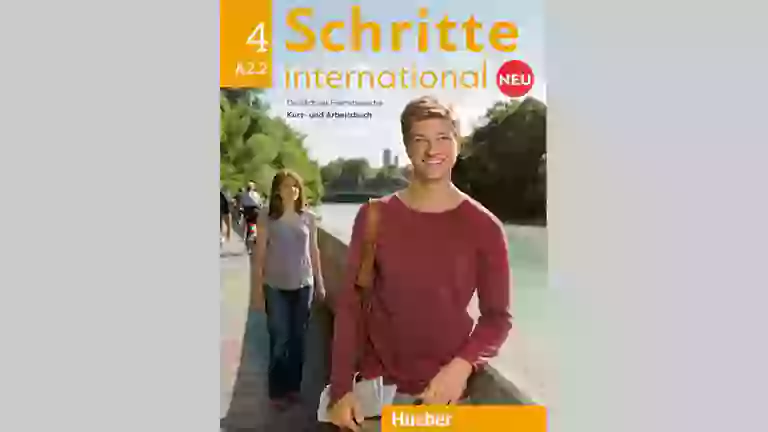 غلاف كتاب Schritte International Neu لدراسة اللغة الألمانية مستوى A1