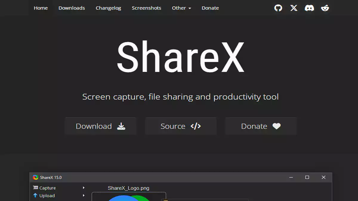 برنامج ShareX لتسجيل الشاشة مجانًا مع أدوات متقدمة