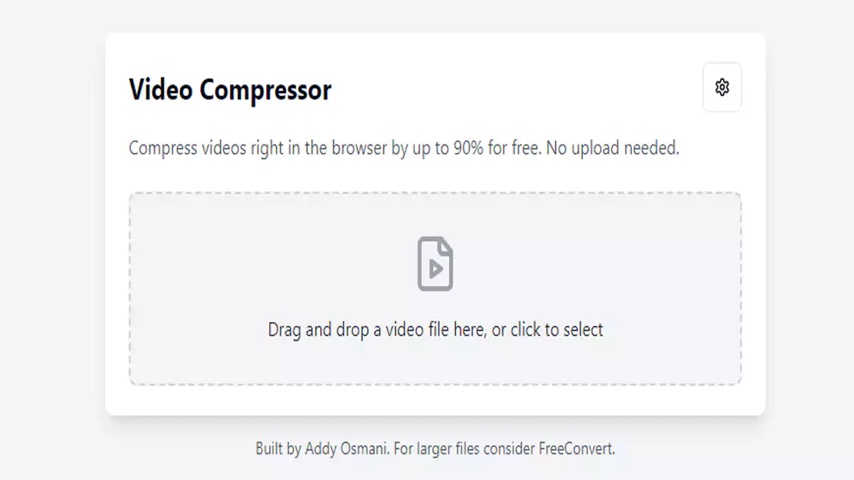 addy Video Compressor أداة أون لاين لتقليل حجم الفيديو بجودة عالية.