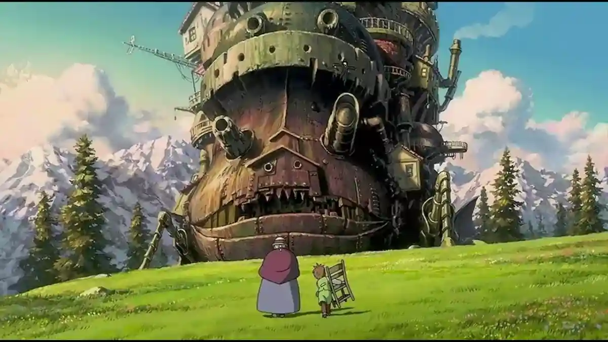  Howl’s Moving Castle مدبلج للعربية – القلعة المتحركة وعالم الفانتازيا الرومانسي.