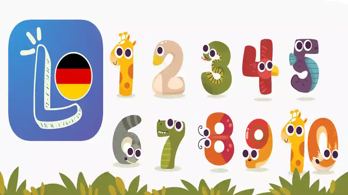 الأرقام وفصول السنة وأيام الأسبوع بالألمانية بالنطق الصوتي