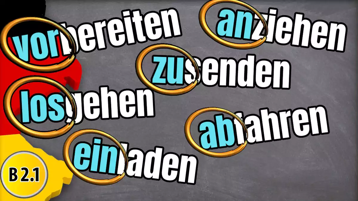 الأفعال المنفصلة في اللغة الألمانية (Trennbare Verben).. كيف تركب الجملة باحتراف؟