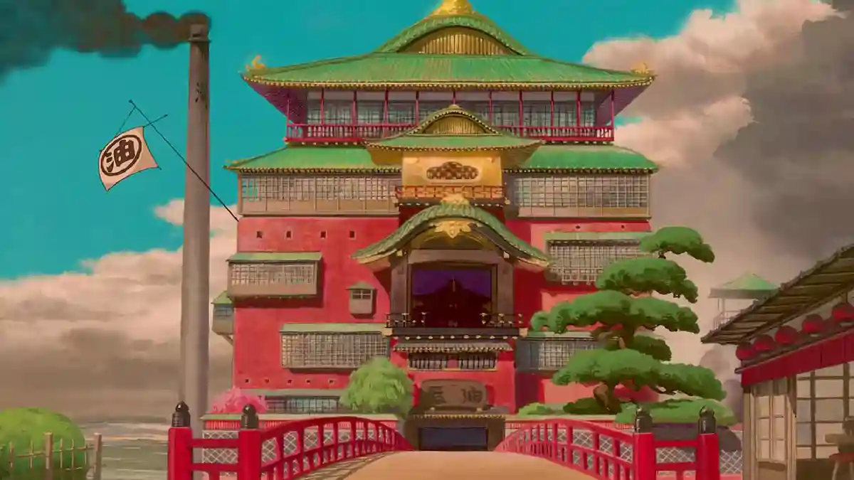 فيلم Spirited Away مدبلج للعربية – تشيهيرو في عالم الأرواح الخيالي بأسلوب ستوديو جيبلي الساحر.