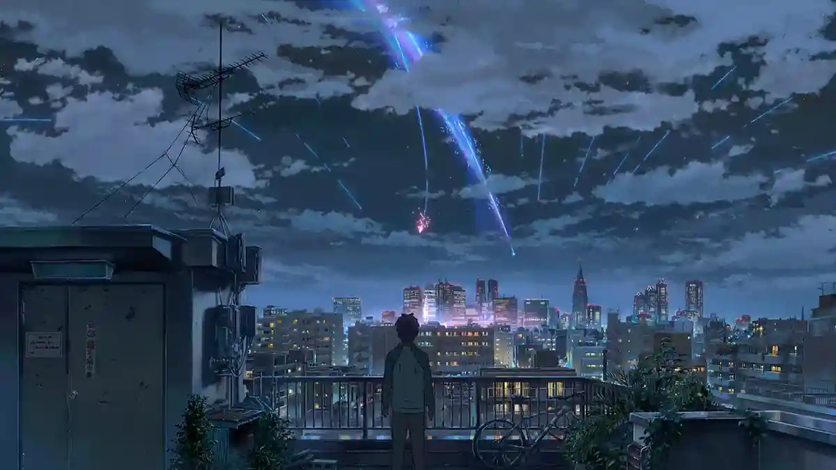  Your Name مدبلج للعربية – رومانسية أنمي مع إخراج بصري مبهر.
