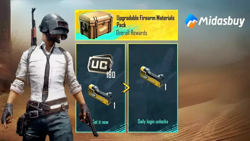 واجهة موقع ميداس باي شحن شدات ببجي الرسمية مع عروض الـ UC لعام 2026