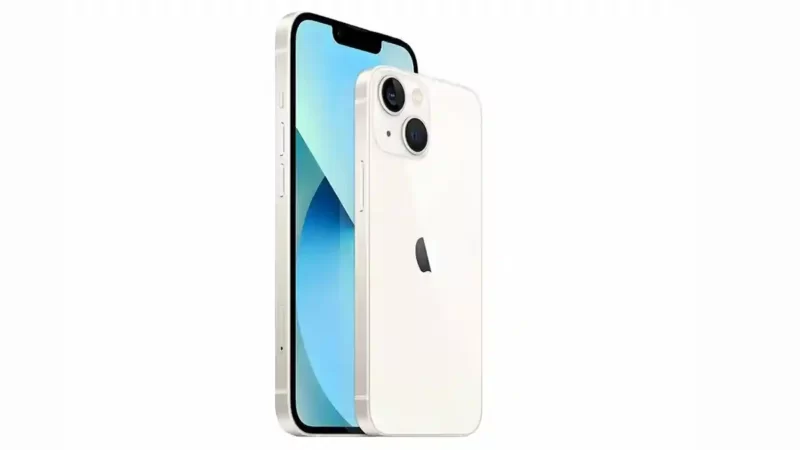 صورة ايفون iPhone 13 ضمن مقالن عن جميع انواع الايفون بالترتيب وإصدراتها مع الاسعار والصور