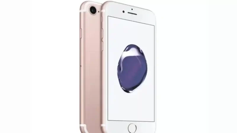 صورة هاتف iPhone 7 ضمن مقالن عن جميع انواع الايفون بالترتيب وإصدراتها مع الاسعار والصور