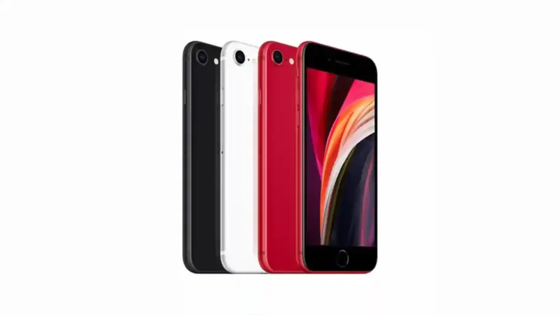 صورة هاتف iPhone SE2 ضمن مقالنا عن جميع انواع الايفون بالترتيب واسعارها