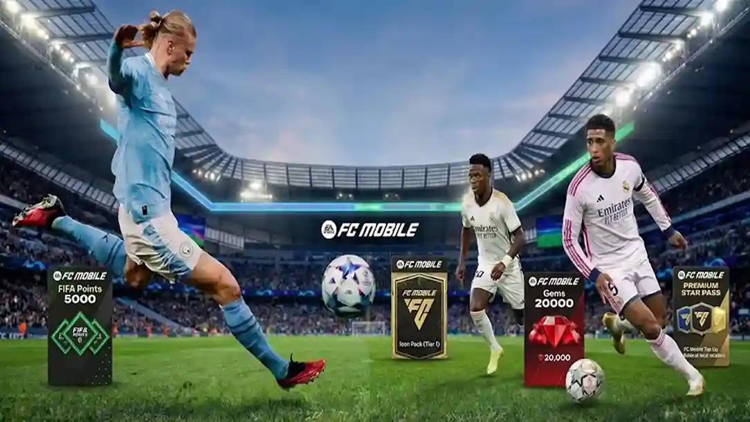 طريقة شحن كوينز وفيفا بوينت في FC Mobile بسهولة من الموبايلفي 2026