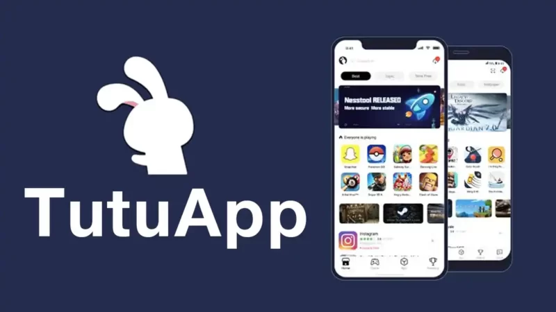 الصورة تتضمن شعار متجر TutuApp الأرنب الصيني، ضمن مقالنا عن روابط تحميل متجر TutuApp (المتجر الصيني) أحدث إصدار للاندرويد والآيفون مجاناً. تعرف على طريقة تثبيت برنامج الأرنب وحل مشكلة التوقف المفاجئ والشهادات بخطوات بسيطة.